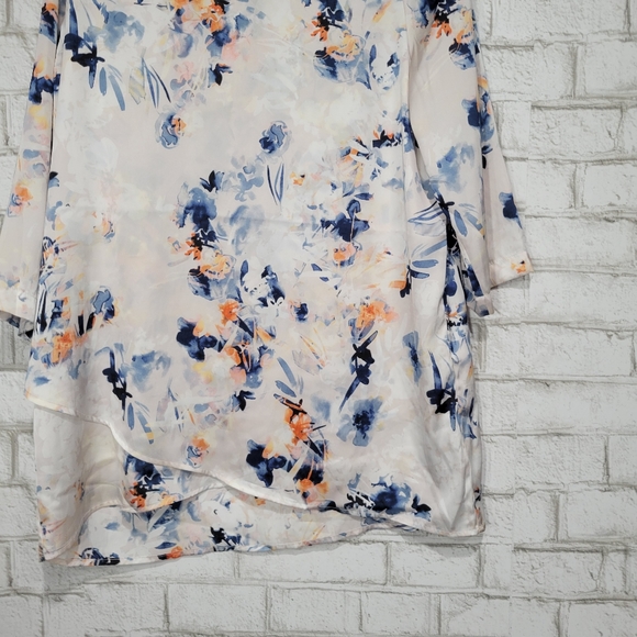 The Limited Floral long Blouse, size L - Picture 2 of 14